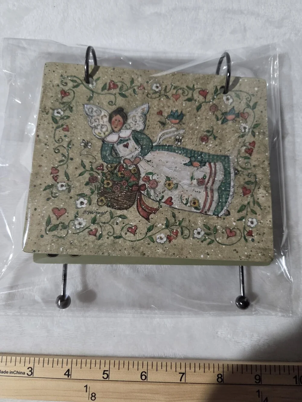2002 Burnes Of Boston Folk Art Angel  